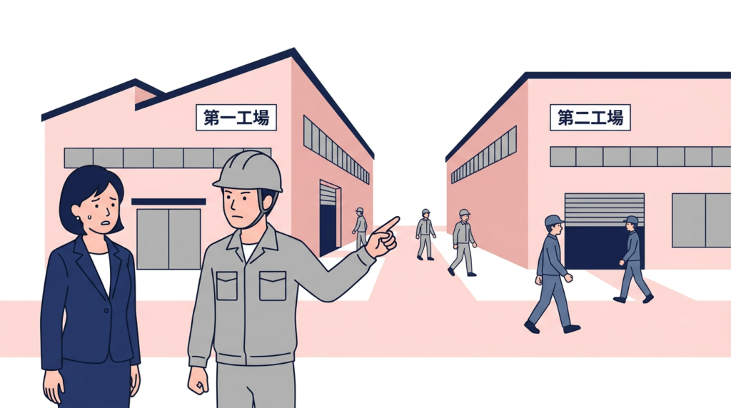 「工場は別だから別管理」のつもりだったM社のケース